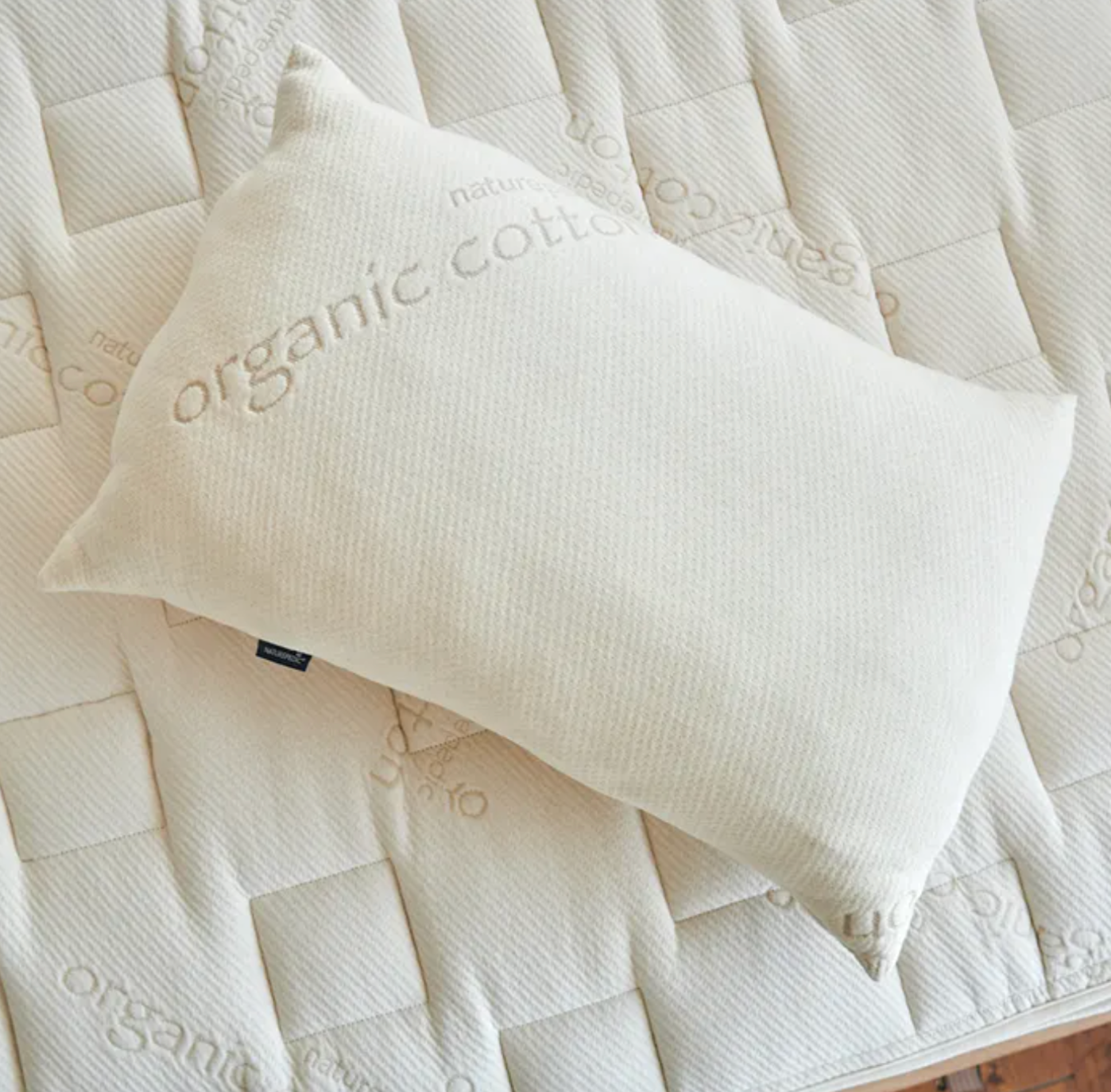 Naturepedic PLA Kids Pillow with Organic Fabric