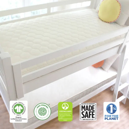 Naturepedic 2-in-1 Waterproof Organic Kids Mattress