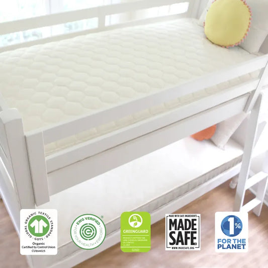 Naturepedic 2-in-1 Waterproof Organic Kids Mattress