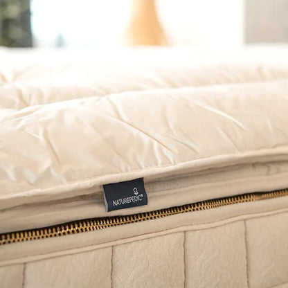 Naturepedic 2" Alpaca Mattress Topper with Organic Cotton Fabric