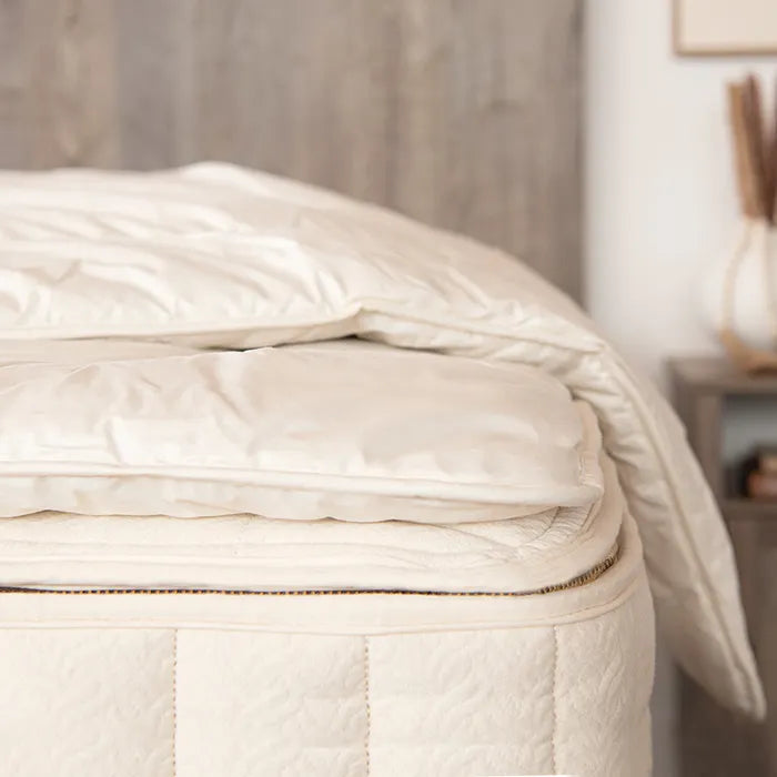 Naturepedic 2" Alpaca Mattress Topper with Organic Cotton Fabric