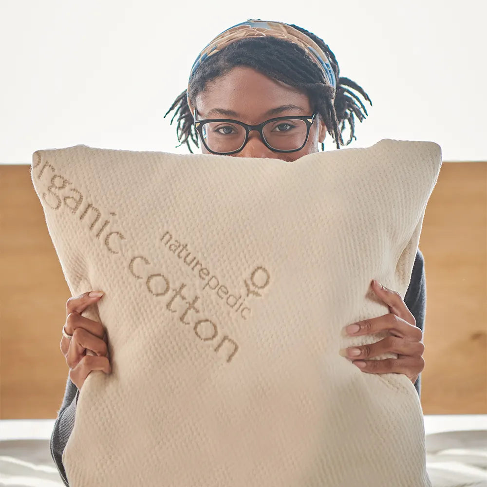 Naturepedic PLA Pillow with Organic Fabric