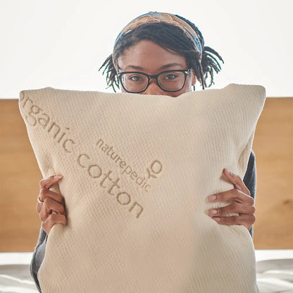 Naturepedic PLA Pillow with Organic Fabric