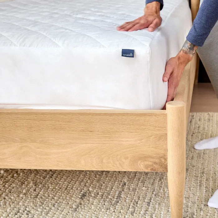 Naturepedic Organic Cotton Quilted Mattress Pad