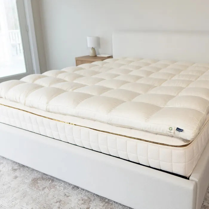 Naturepedic Box-Stitched Organic Latex Topper